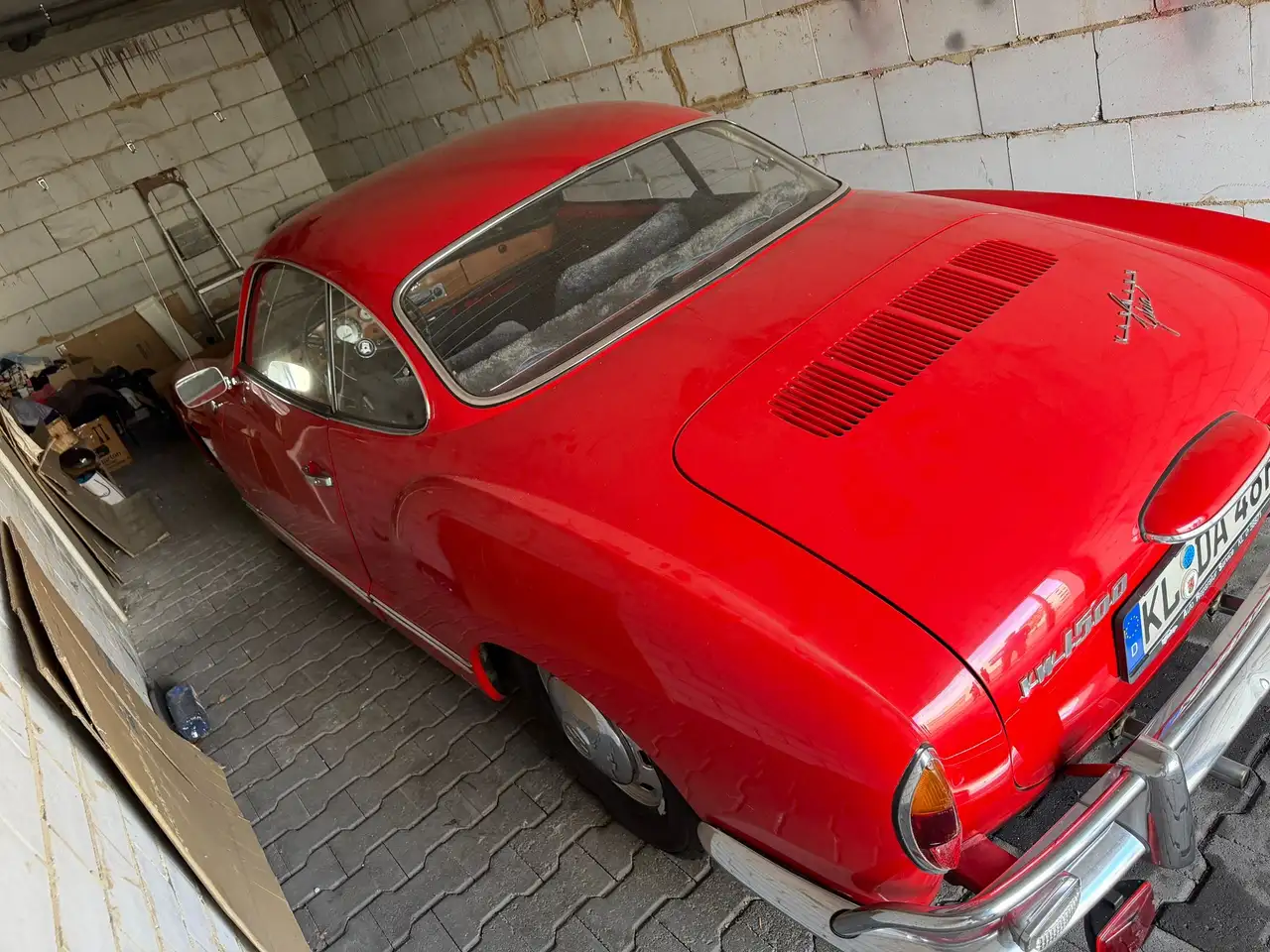 Volkswagen Karmann Ghia Schönes Oldtimer mit 2 Jahren TÜV, Typ 14, Rot, foto 6