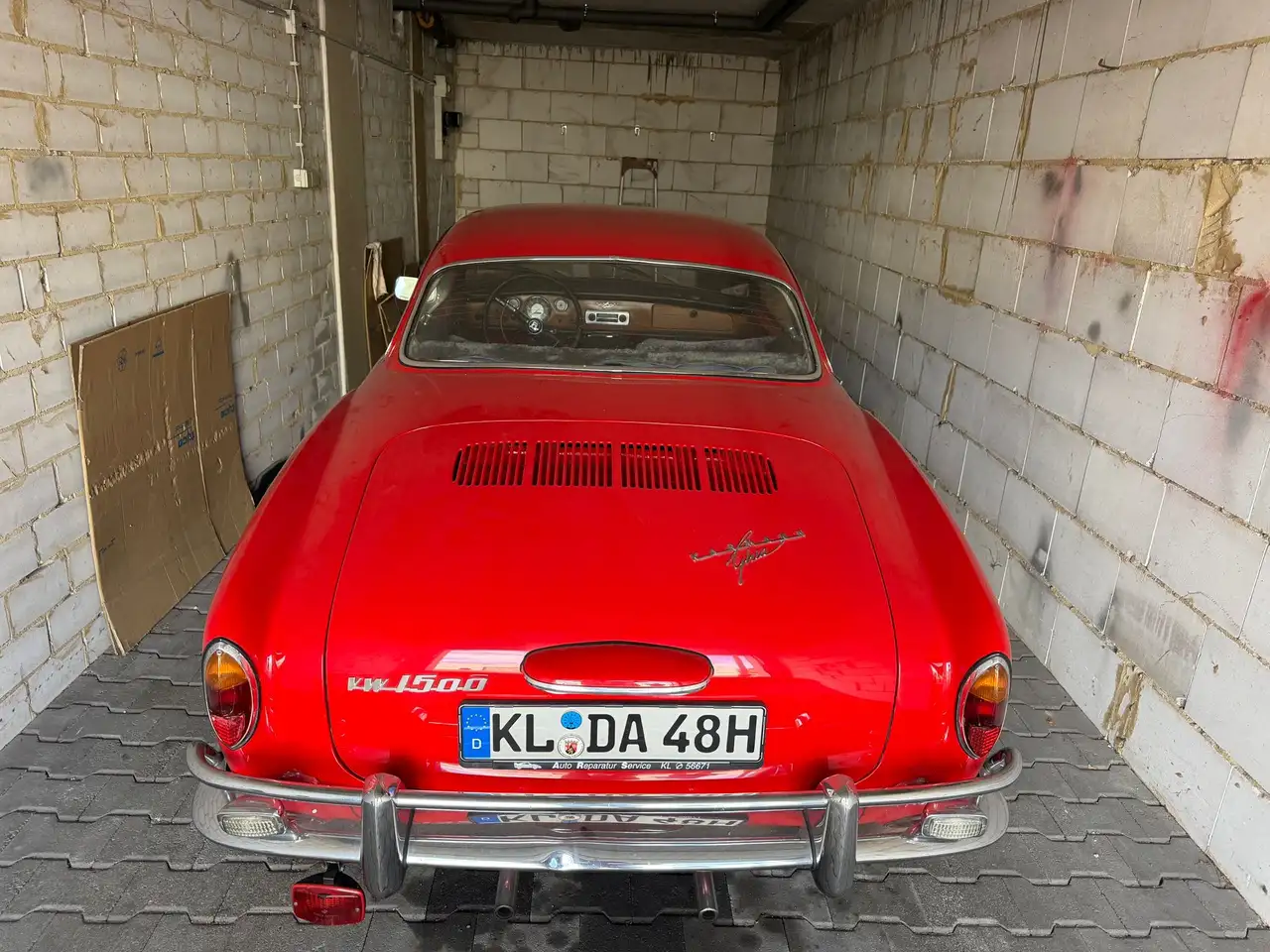 Volkswagen Karmann Ghia Schönes Oldtimer mit 2 Jahren TÜV, Typ 14, Rot, foto 3