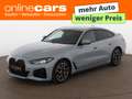 BMW 420 420d Gran Coupe xDrive M-Sport Aut LED AHK LEDER Grau - thumbnail 1