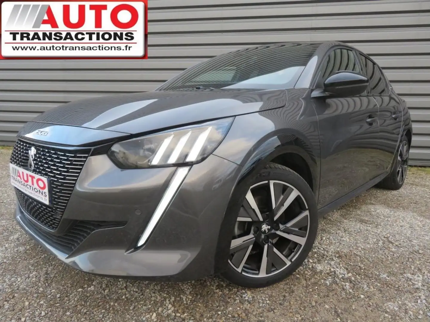 Peugeot 208 1.2i PureTech 12V S\u0026S - 130 - BV EAT8  II BER Gris - 1