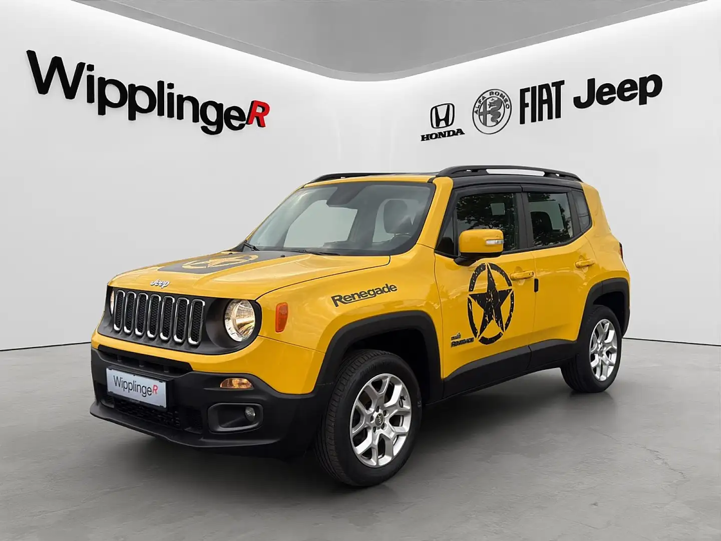 Jeep Renegade 2,0 MultiJet II 120 Longitude AWD Gelb - 1