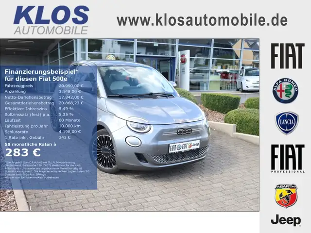 Fiat 500e BY BOCELLI 42 kWh 118PS CO-DRIVER PLUS WINTER LED