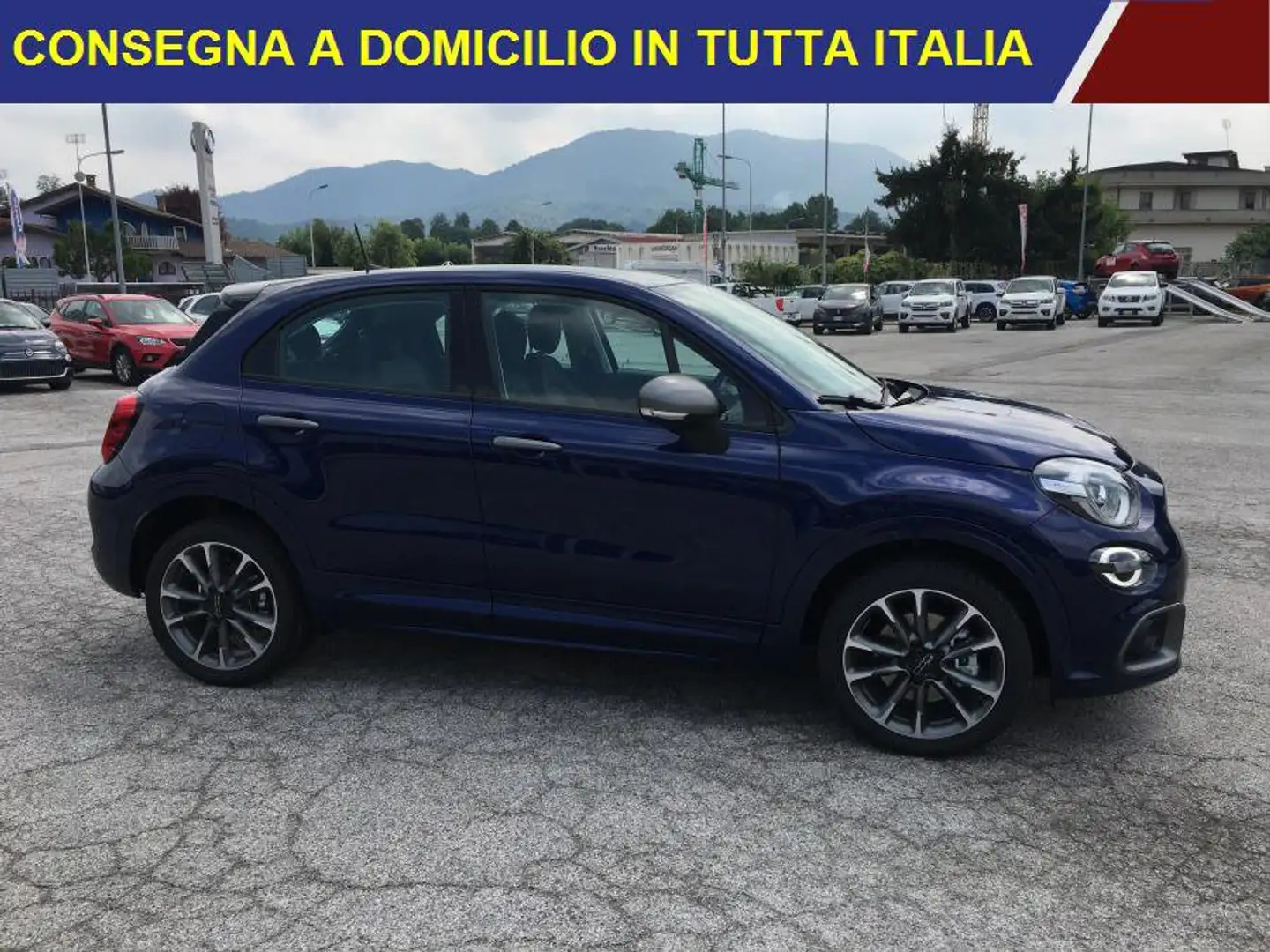 Fiat 500X 1.5 T4 Hybrid 130 CV DCT Sport NUOVA KM0 Blu/Azzurro - 2