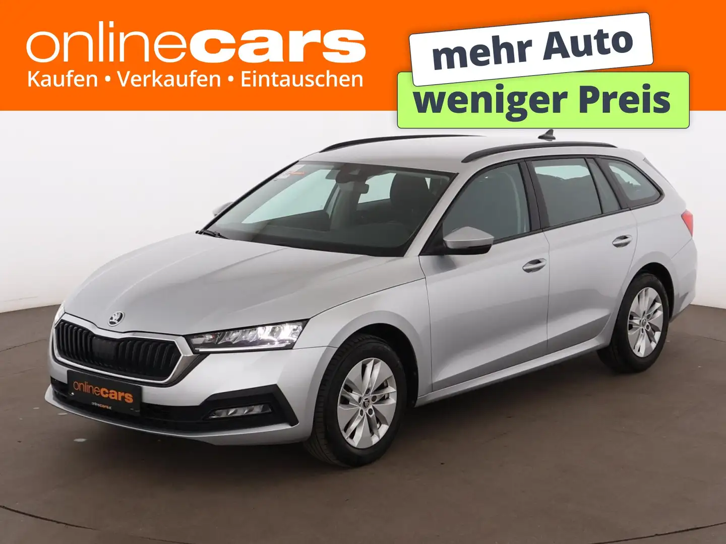 Skoda Octavia Combi 2.0 TDI Active LED ASSIST NAVI Silber - 1