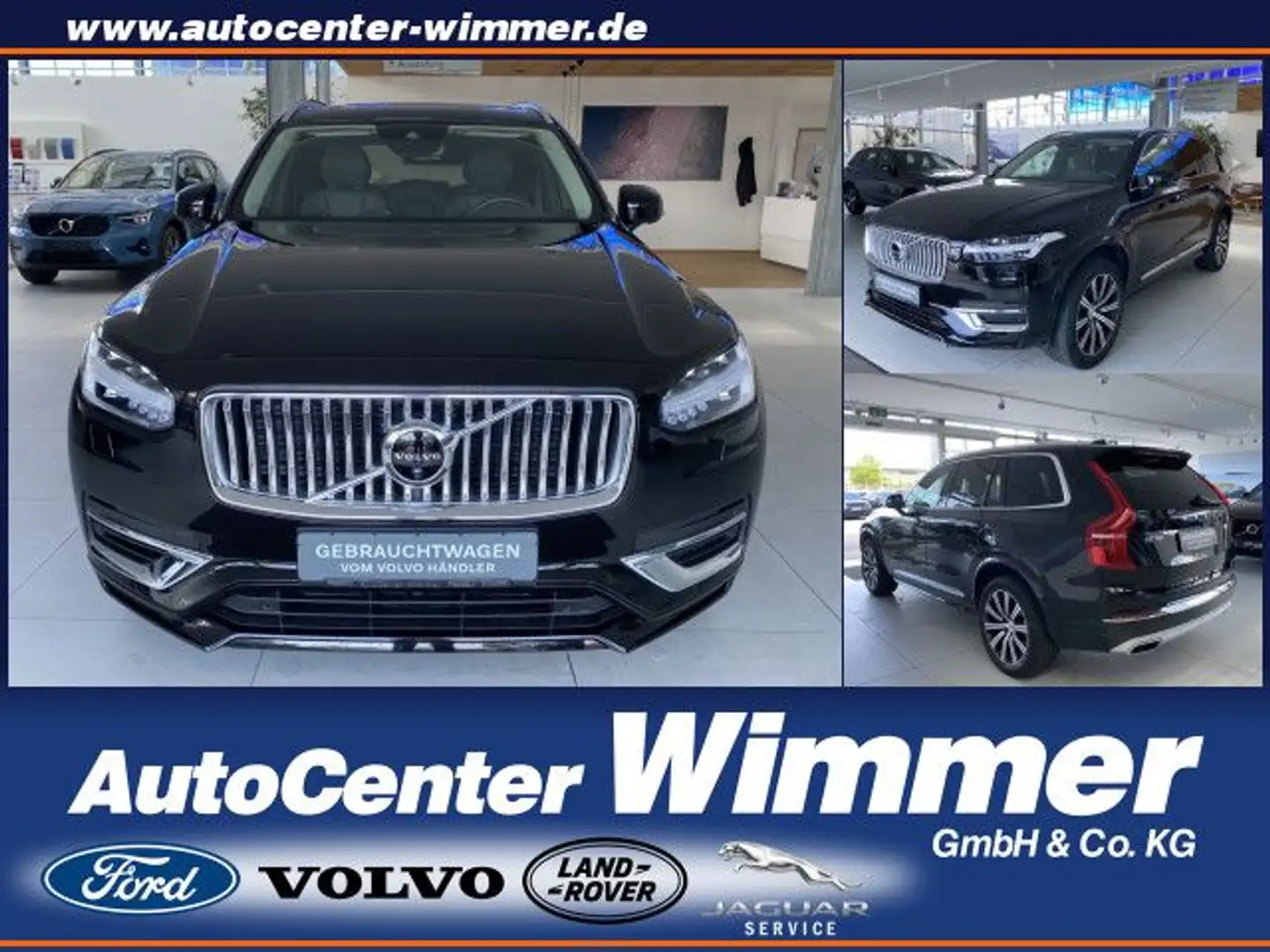 Volvo XC90 T8 AWD Recharge Inscription Xenium+Winter+Lic Schwarz - 1