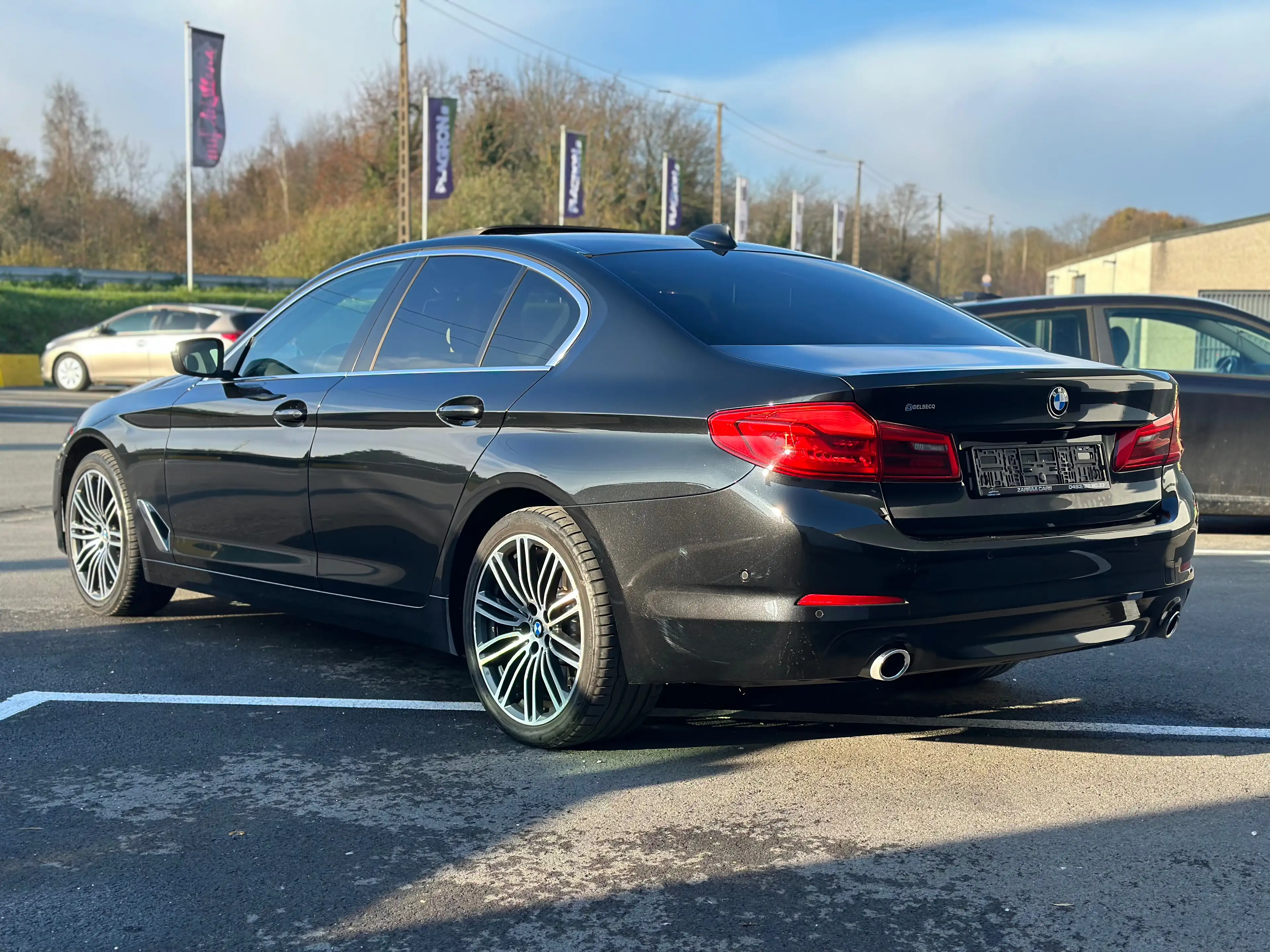 BMW 518 518d HISTORIQUE COMPLET / FULL LED / CAM / TVA — photo 5