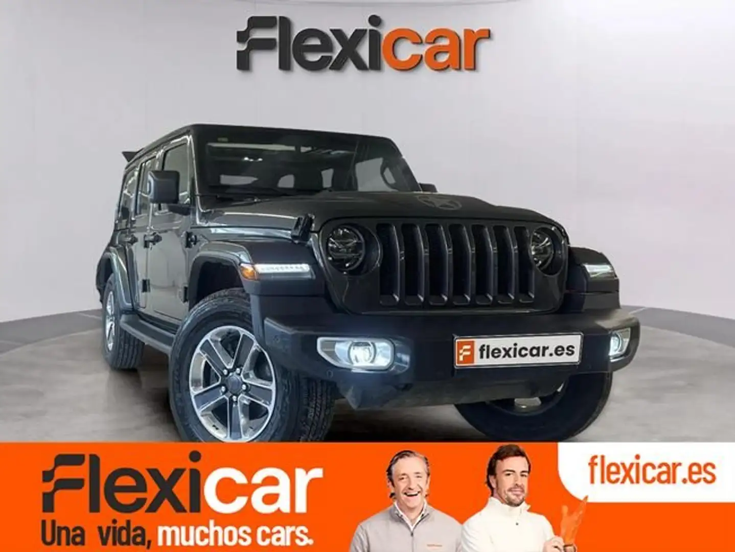 Jeep Wrangler 4p+2.0T+GME+Sahara+8ATX+E6D Gris - 1
