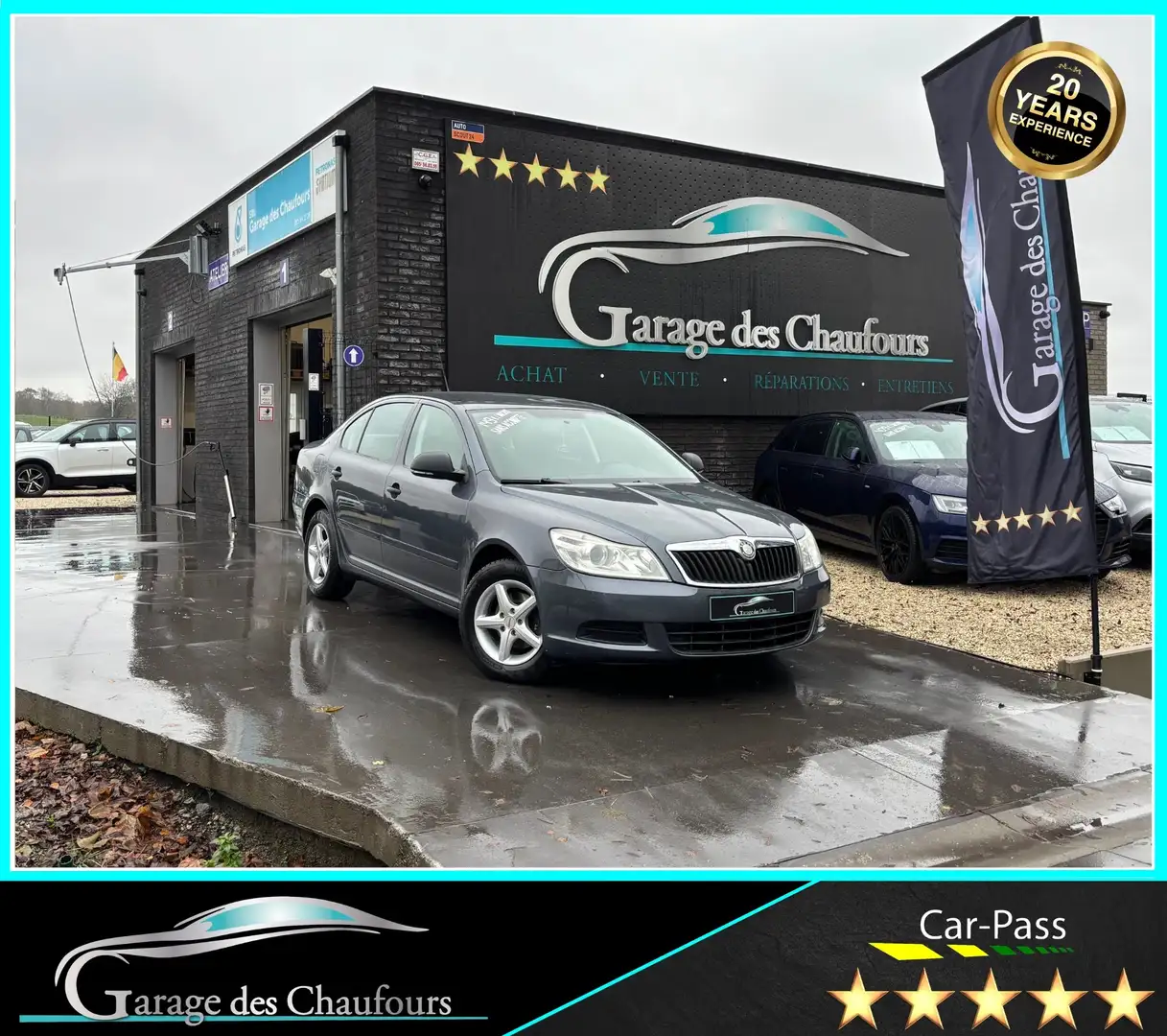 Skoda Octavia 1.9 TDi - ! Garantie 12 Mois ! - Airco - 5 Portes Gris - 1