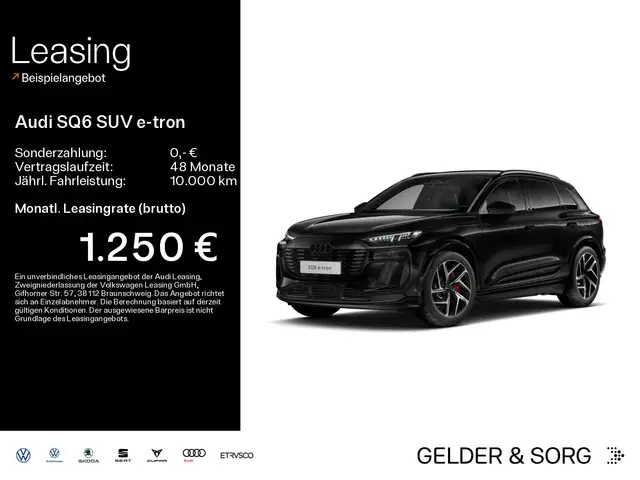 Audi SQ6 e-tron 360 kW 564Km/WLTP*Air*HuD*B&O*Pan