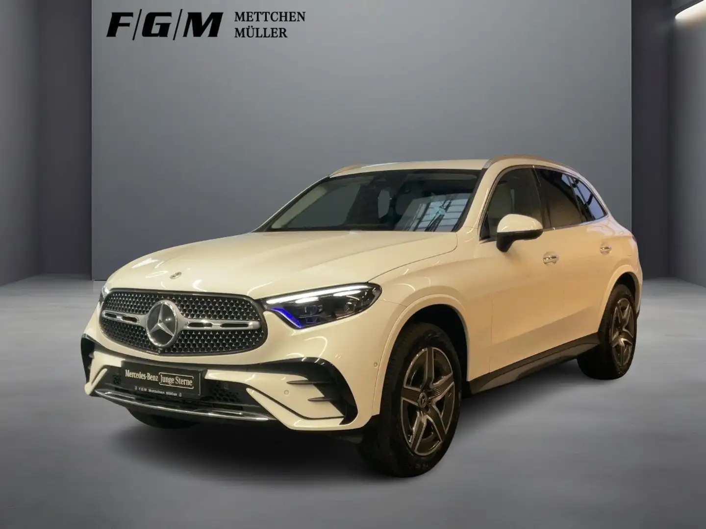 Mercedes-Benz GLC 300 e 4M AMG Line DigiLight|KeyGo|TWA|360 Weiß - 2