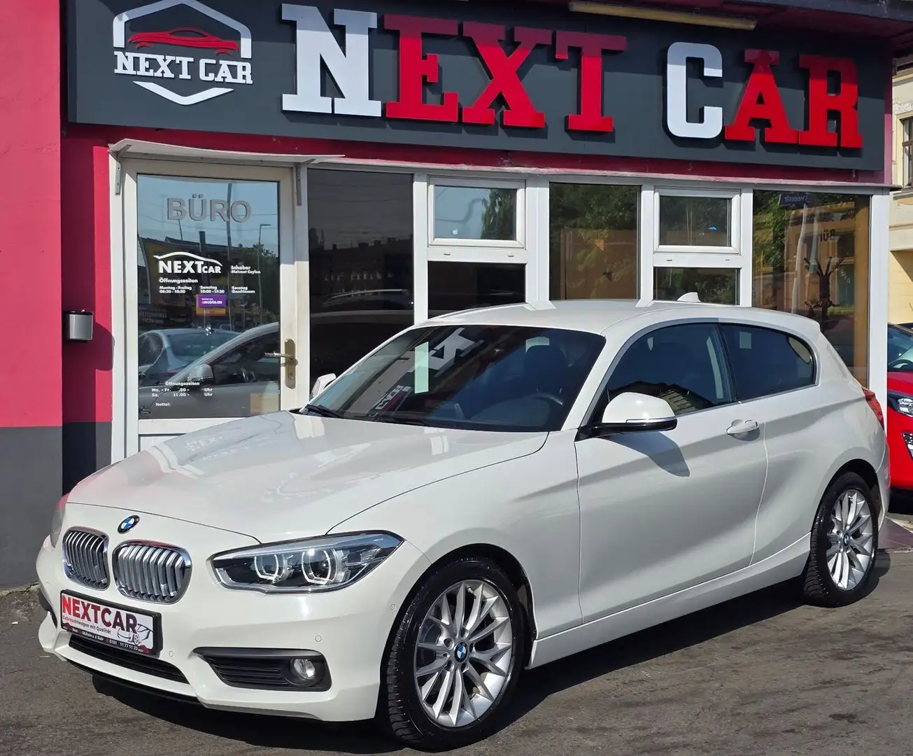 BMW 116 i /KlimaA.PDC/SHZ/Navi Blanc - 2