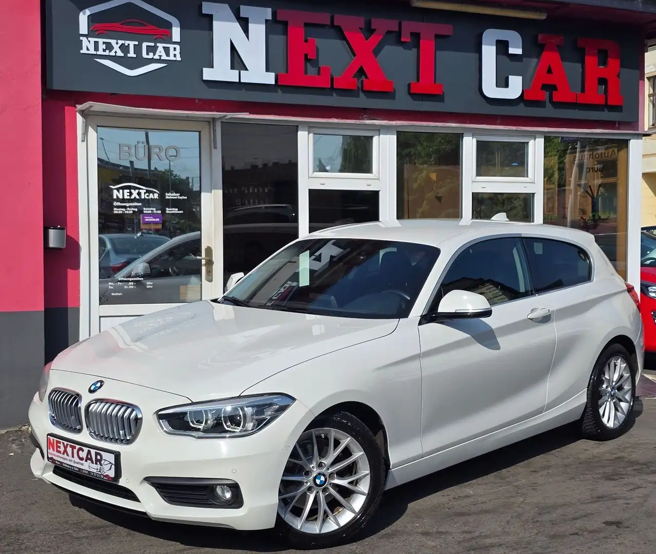BMW 116 i /KlimaA.PDC/SHZ/Navi Blanc - 1