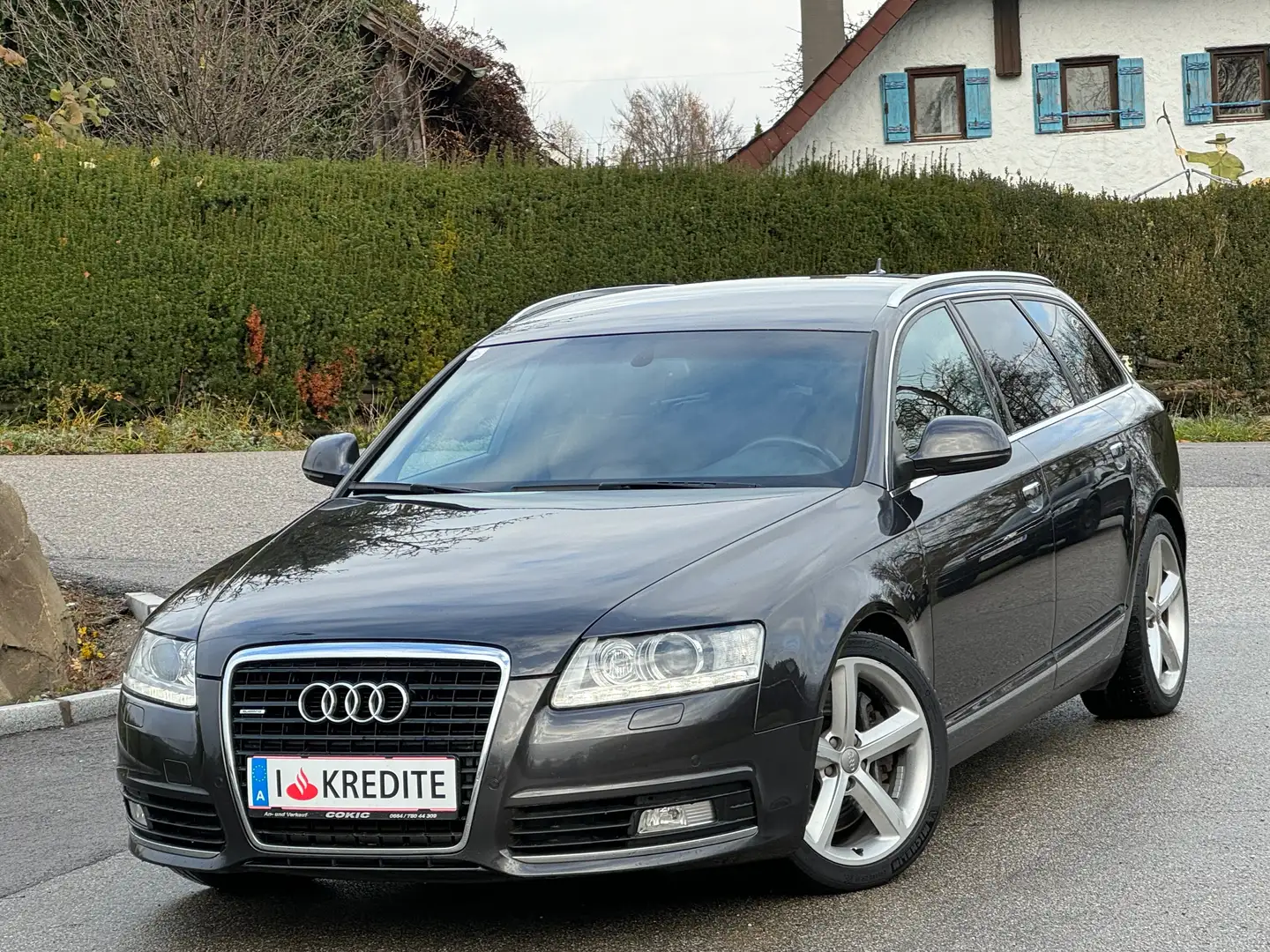 Audi A6 3.0TDI*quattro*Leder*Xenon*Gepflegt*PDC*Kredit*Top Grau - 1