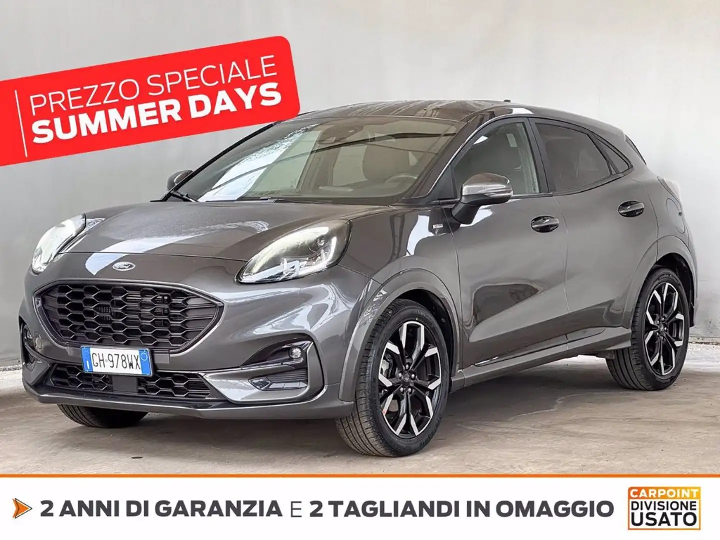 Ford Puma 1.0 ecoboost h st-line x s&s 125cv Grigio - 1