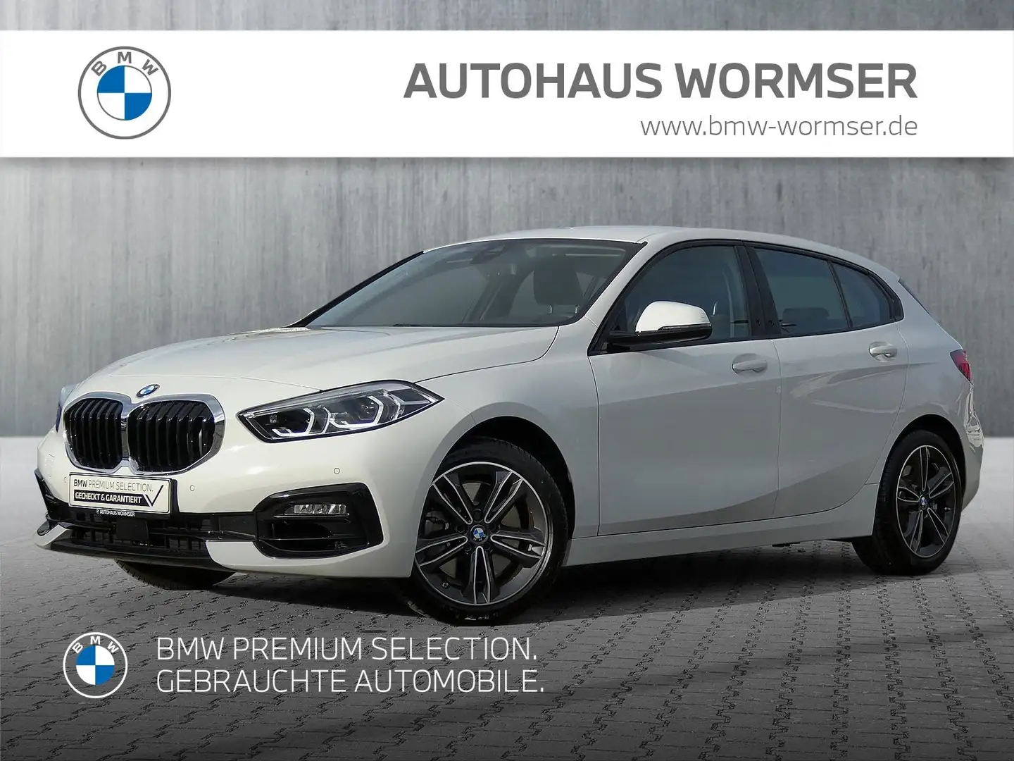 BMW 120 i Hatch Sport Line DAB LED WLAN Komfortzg. Weiß - 1