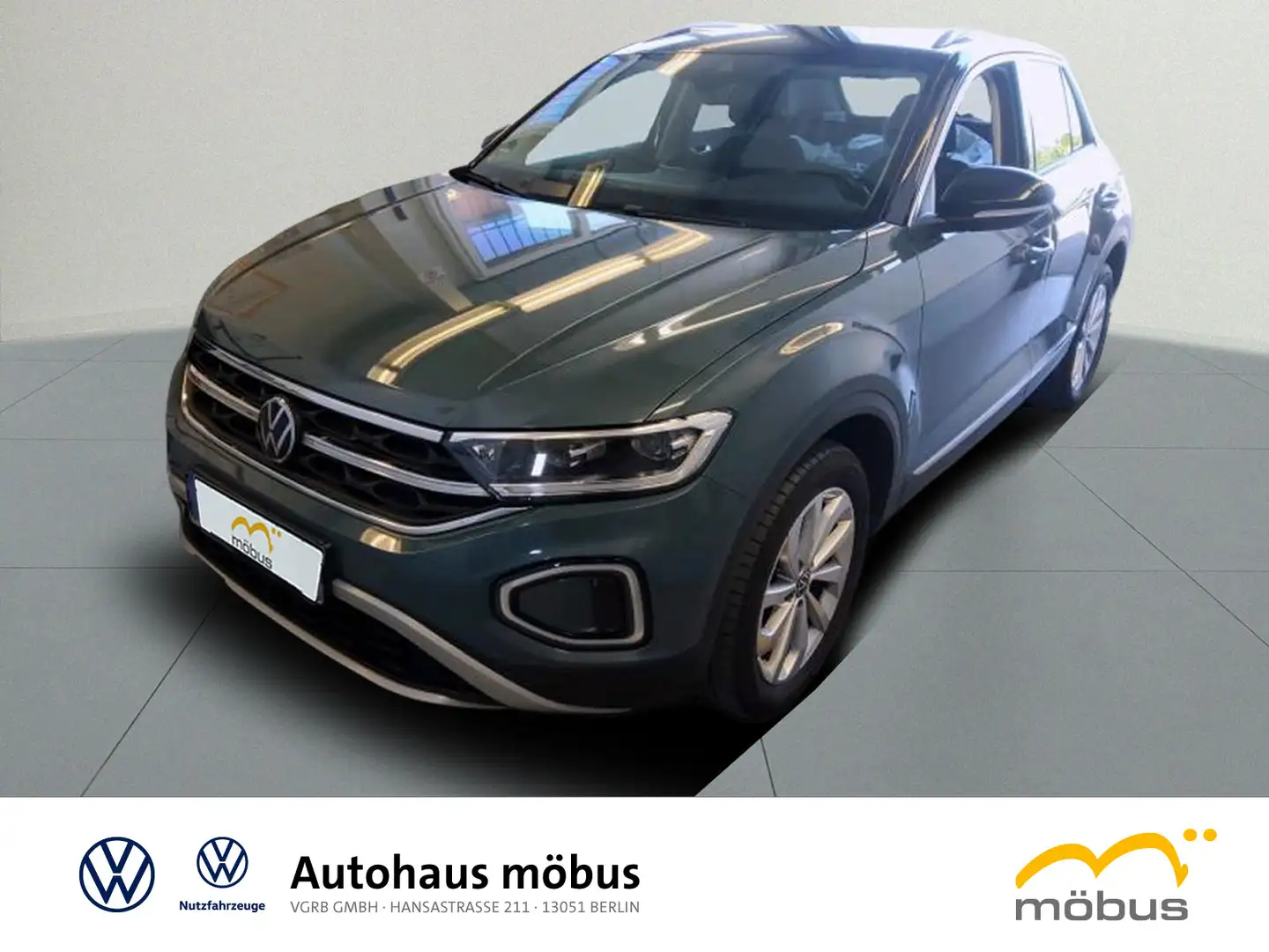 Volkswagen T-Roc 2.0 TDI STYLE*DSG*APP*AHK*LED*STHZG*RFK* Blau - 2