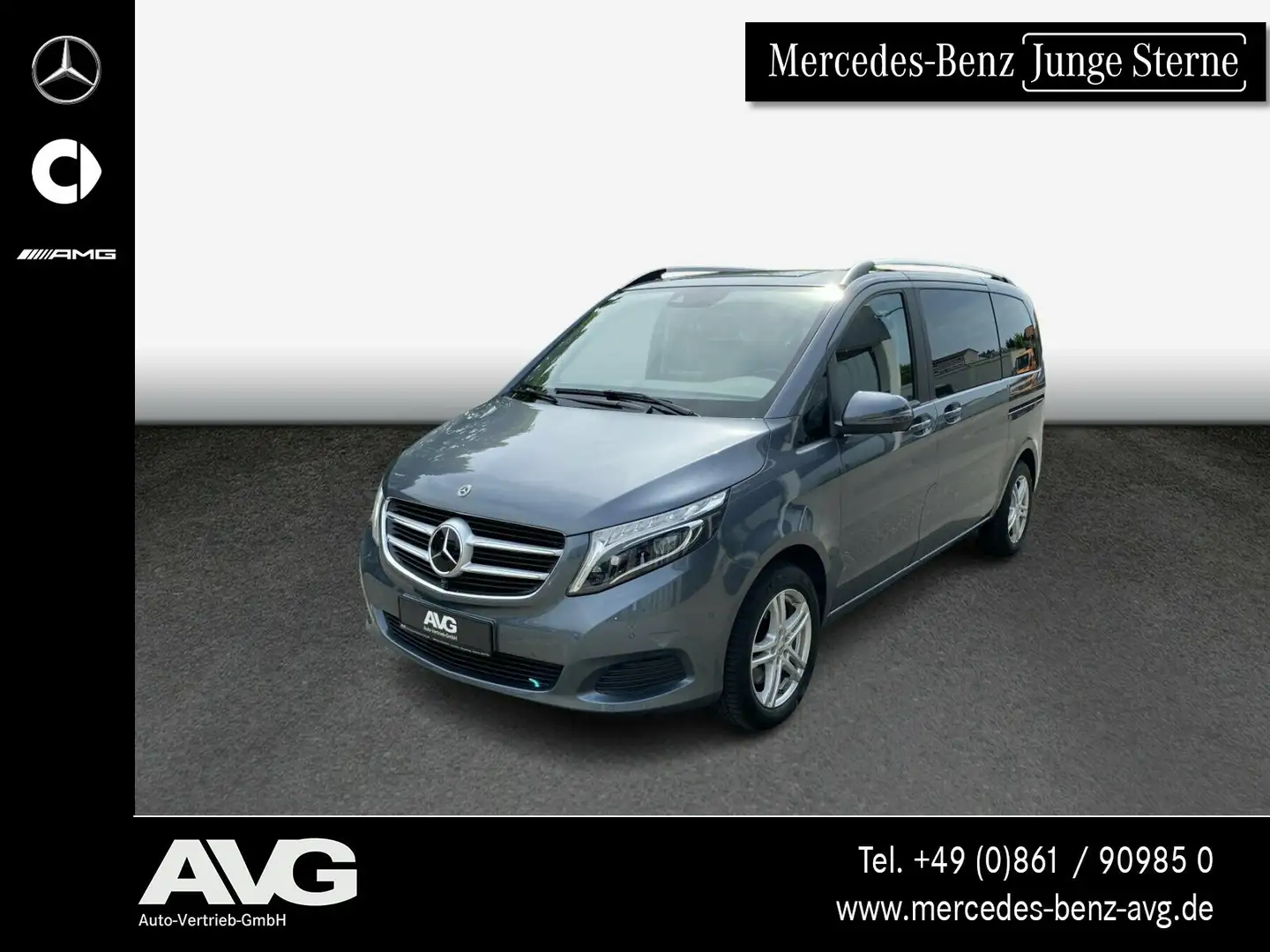 Mercedes-Benz V 250 V 250 d 4M AV/ED Kompakt AHK LED ILS 8-Sitzer  BC Grau - 1