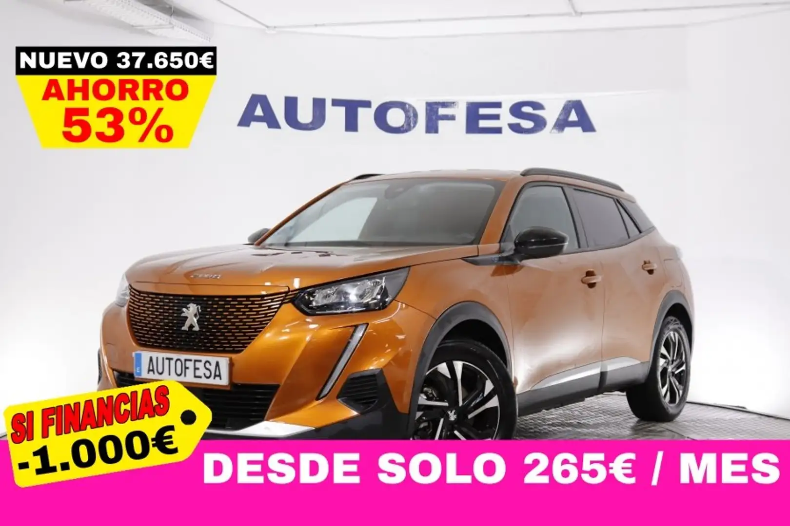 Peugeot 2008 ALLURE ELECTRICO AUTO 136cv 5P # NAVY Orange - 1