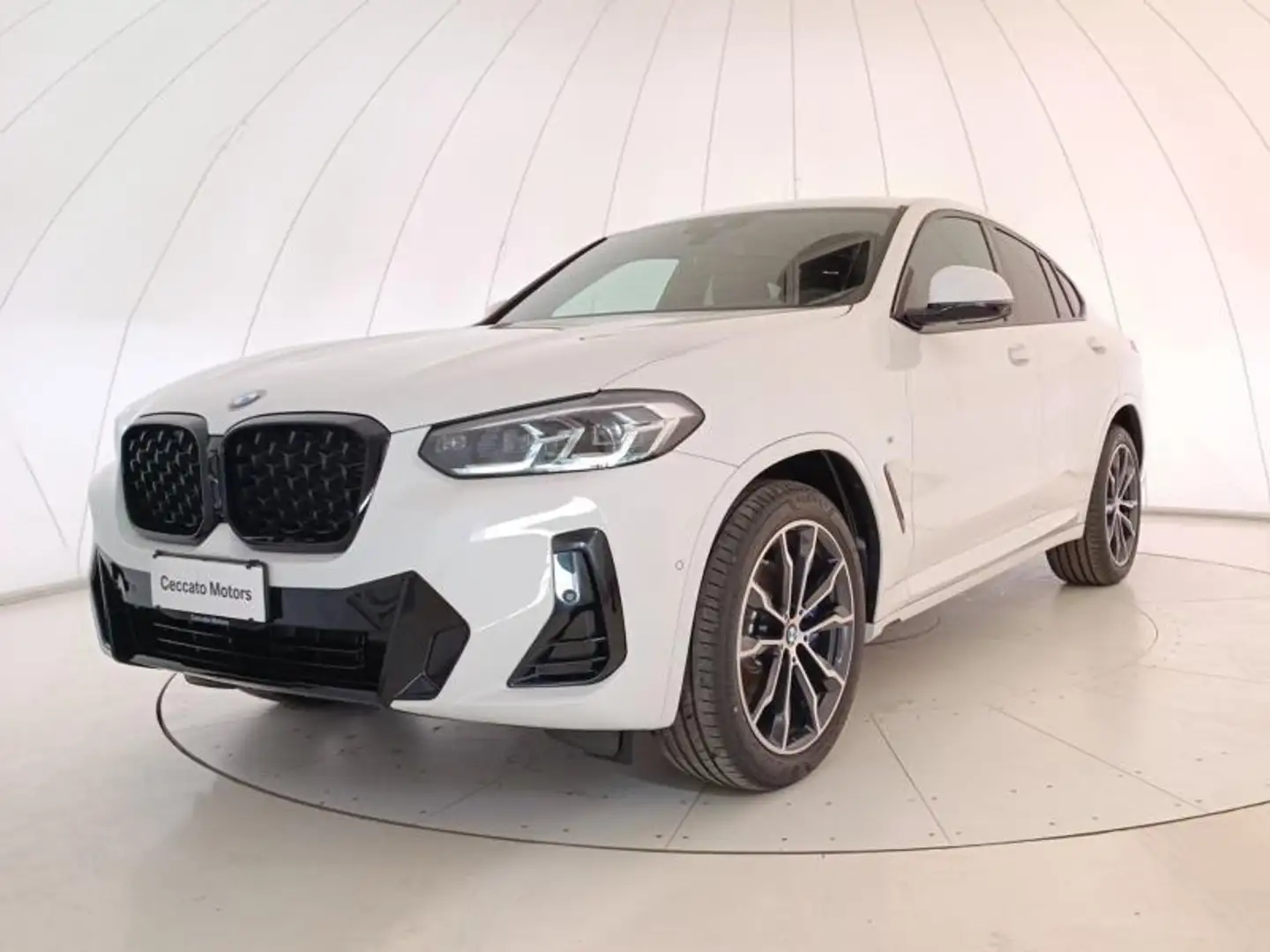 BMW X4 xdrive20d mhev 48V Msport auto Bianco - 1
