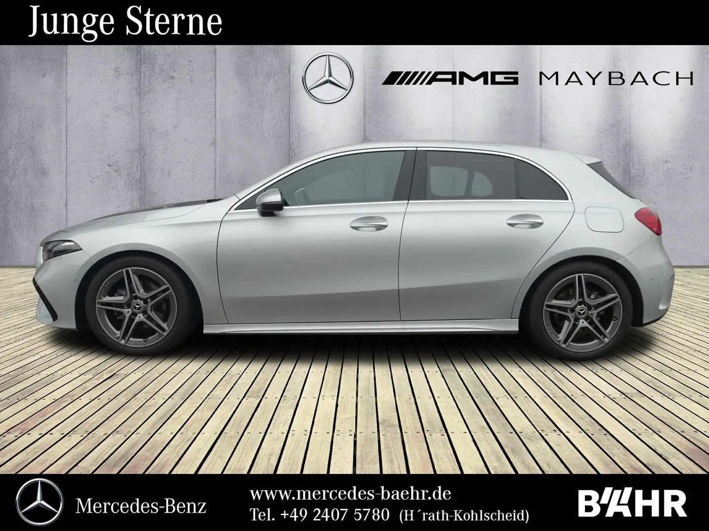 Mercedes-Benz A 200 A 200 AMG/MBUX-Navi/LED/AHK/Pano/Distronic/LRM18 Silber - 2
