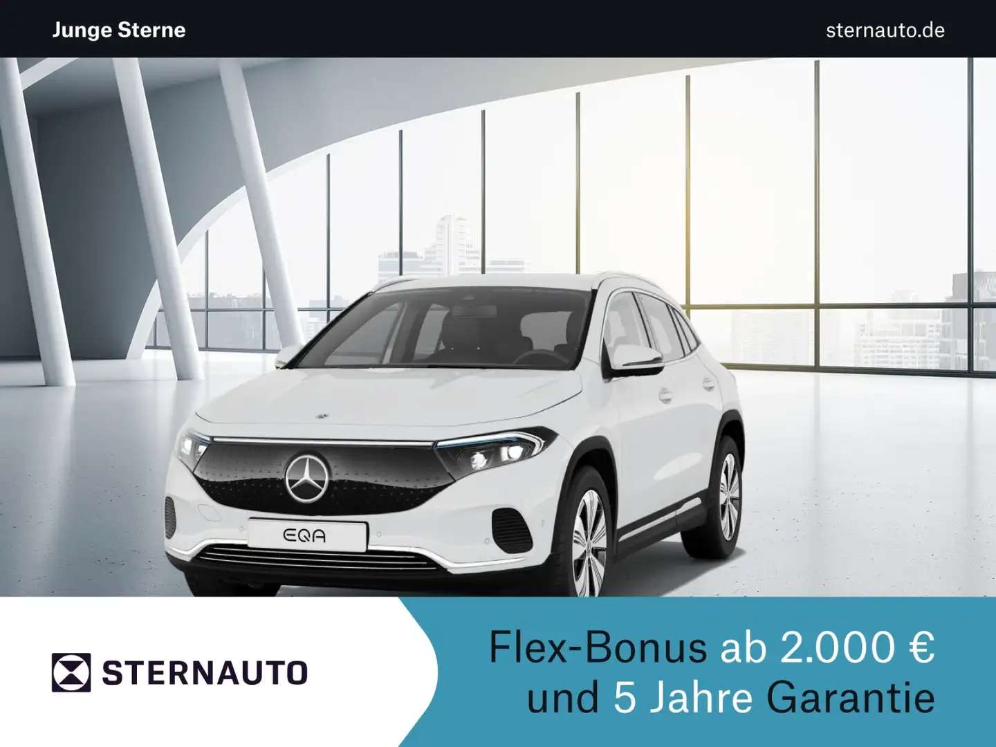 Mercedes-Benz EQA 300 EQA 300 4MATIC  Progressive Navi/Klima/LED Weiß - 1