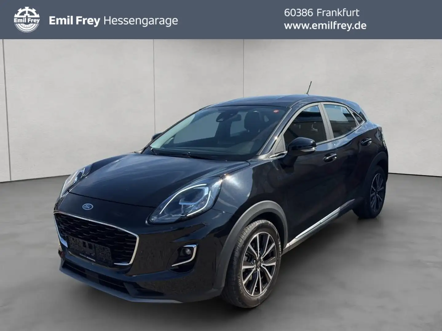 Ford Puma 1.0 EcoBoost Hybrid Aut. TITANIUM Zwart - 1