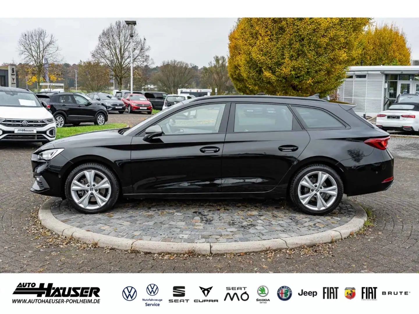 SEAT Leon Sportstourer FR 2.0 TDI DSG NAVI KAMERA PARK TEMPO Zwart - 2