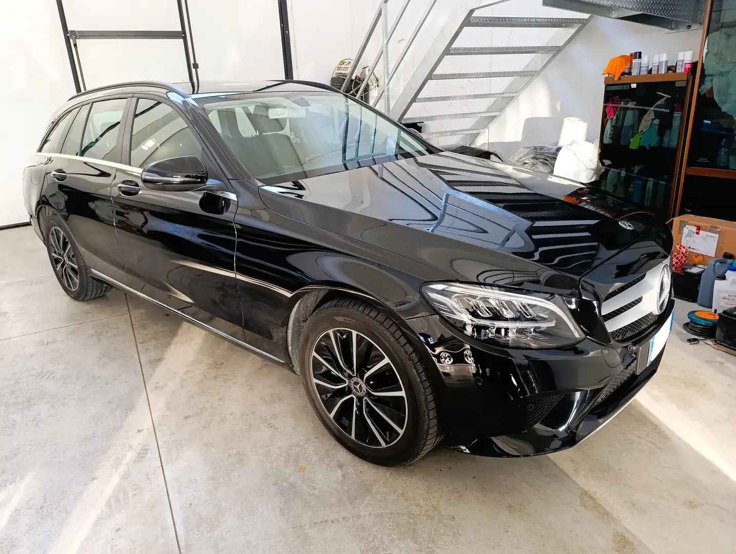 Mercedes-Benz C 200 d 160cv SW Sport Auto - 83000km Nero - 1