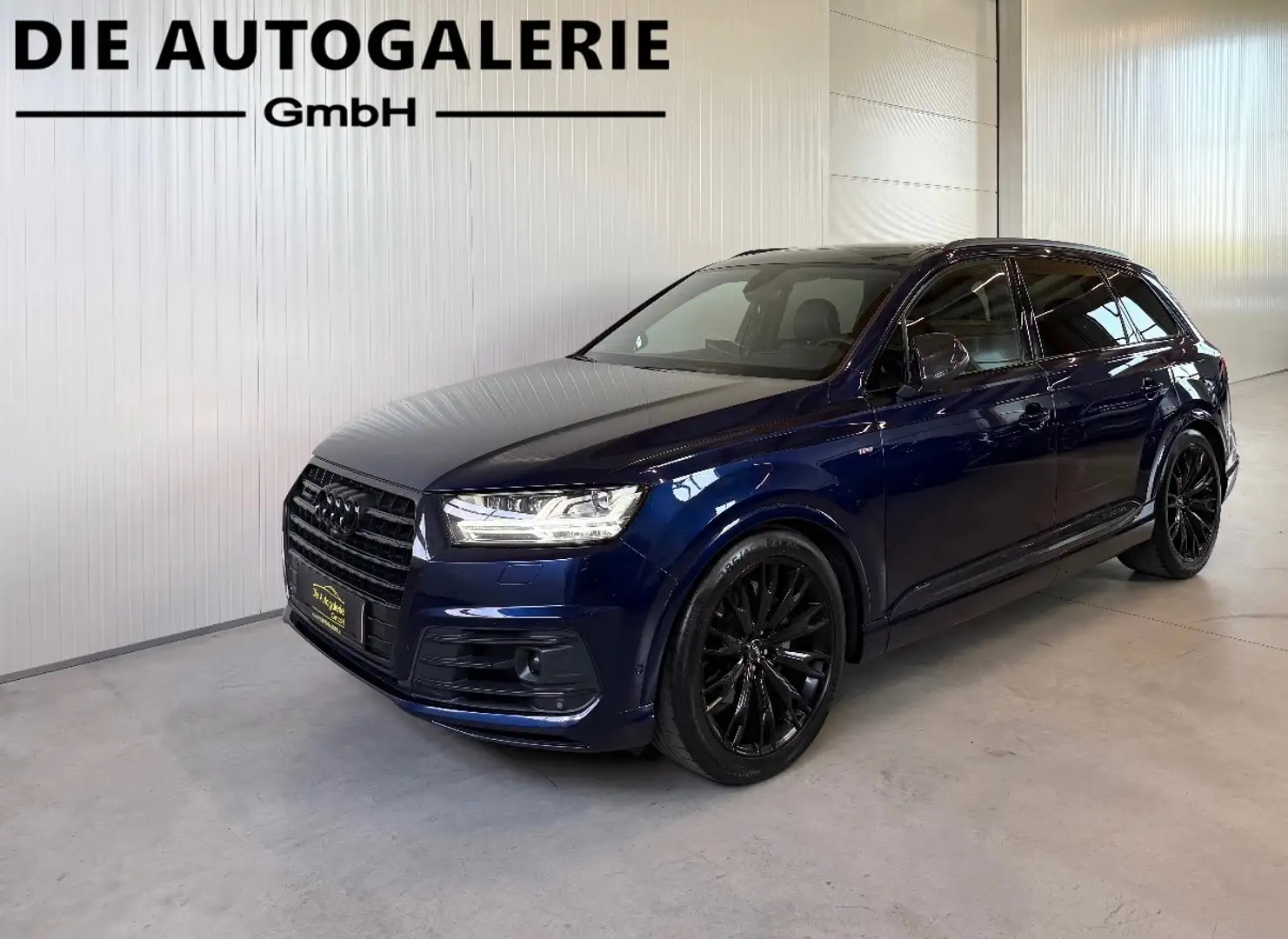 Audi Q7 Q7 50TDI quattro*S-LINE*PANO*LED*LUFT*21ZOLL*AHK.* Blau - 1