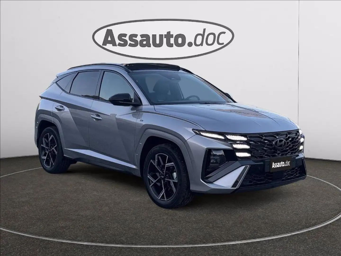 Hyundai TUCSON 1.6 hev NLine Deluxe Pack 2wd 215cv auto Gris - 1