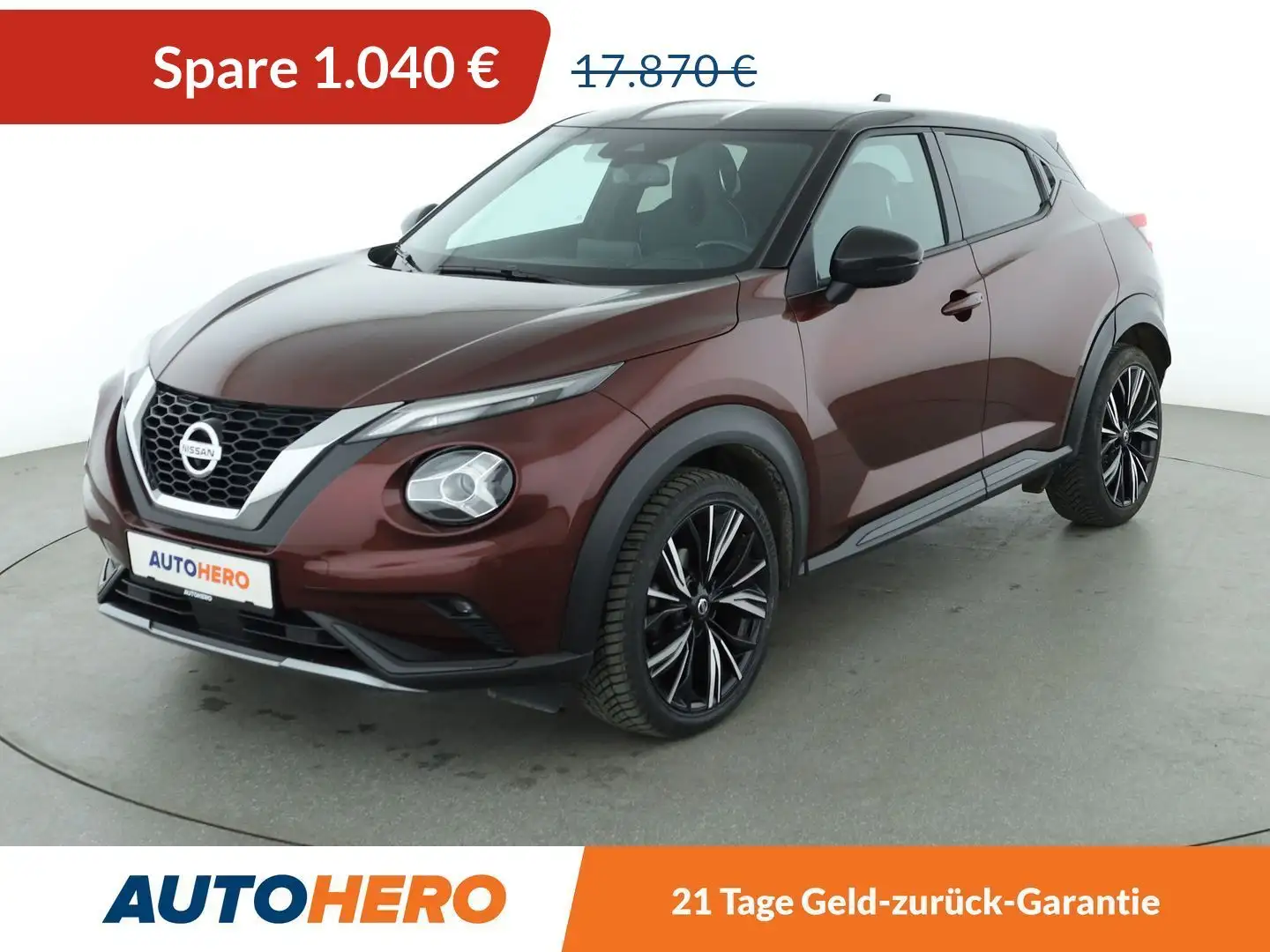 Nissan Juke 1.0 DIG-T N-Design*NAV*LED*ACC*360*PDC*SHZ Rot - 1