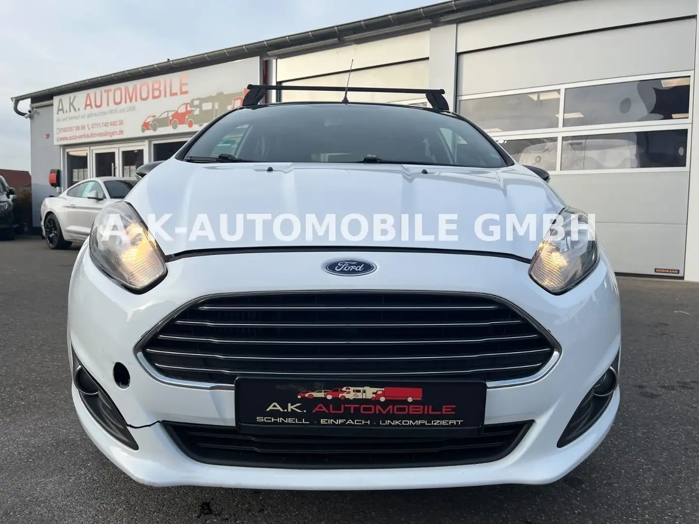 Ford Fiesta Trend 4/5-TRG*KLIMA*BT*EURO-6* Weiß - 2