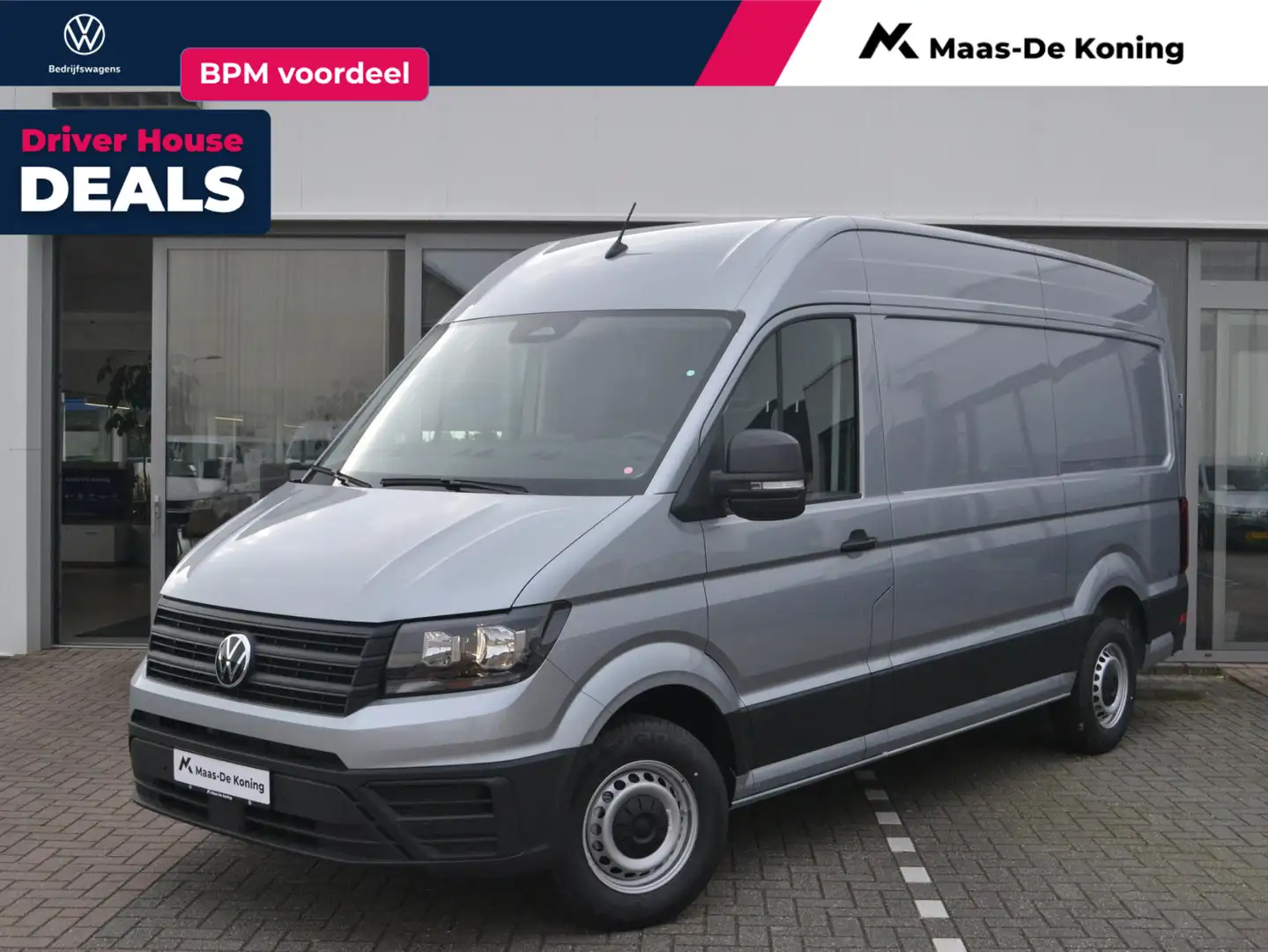 Volkswagen Crafter Bedrijfswagens 35 2.0 TDI 140pk Trendline L3H3 · T Zilver - 1