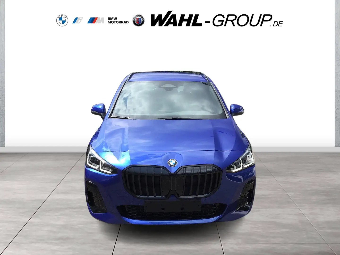 BMW 218 i Active Tourer M Sport AHK Navi LED Luxury Blau - 2