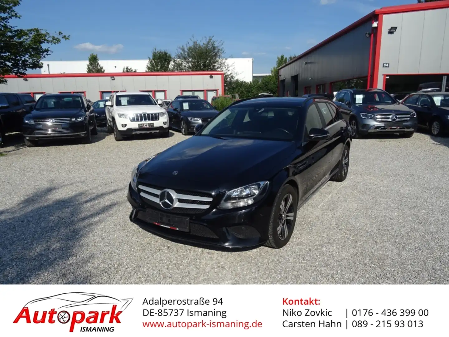 Mercedes-Benz C 220 T-Modell T d EU6d Klima e-Sitze SHZ Keyless Schwarz - 1