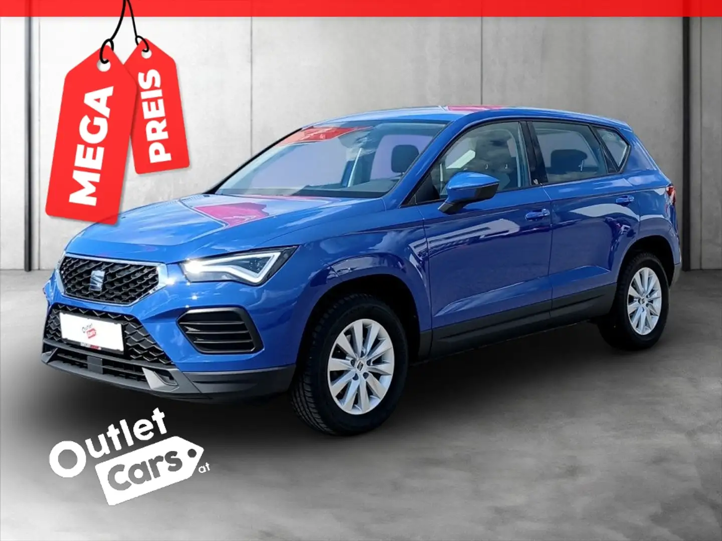 SEAT Ateca 1.0 TSI Reference ASSIST+CARPLAY+LED+PDC Blau - 1