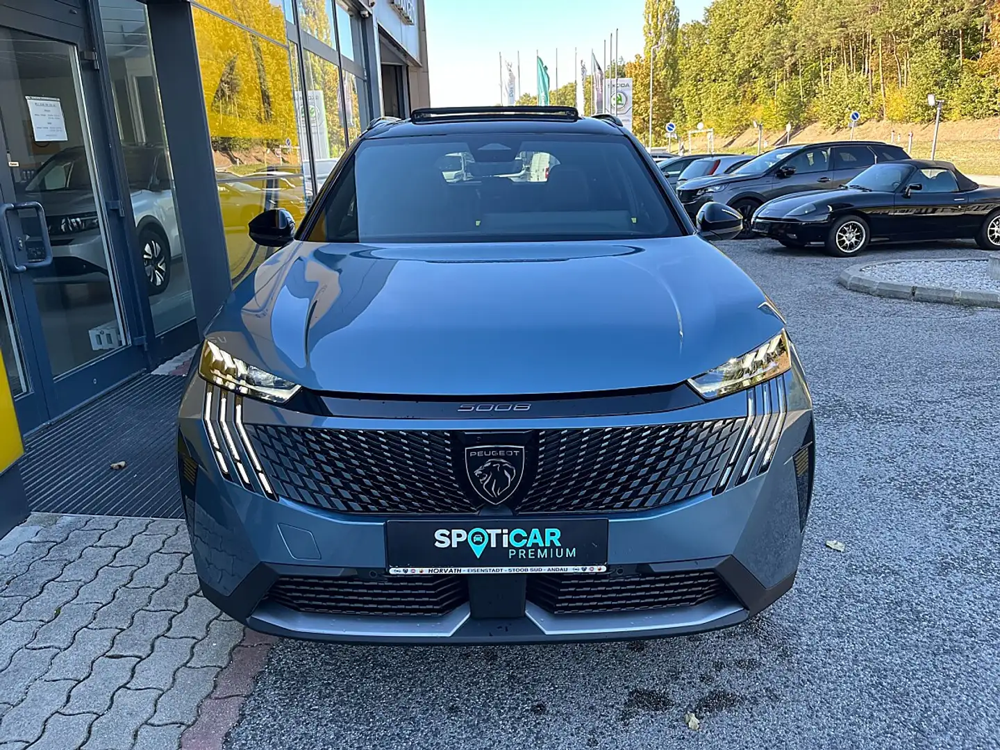 Peugeot 5008 GT mHEV 145 e-DCS6 Aut.!MATRIX,PANO,360°KAMERA,... Blau - 2