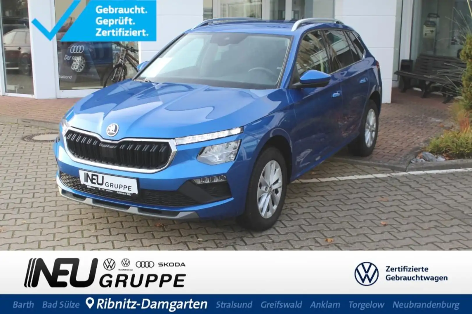 Skoda Kamiq Selection 1.0 TSI DSG ACC RFK S+LHZG Blau - 1