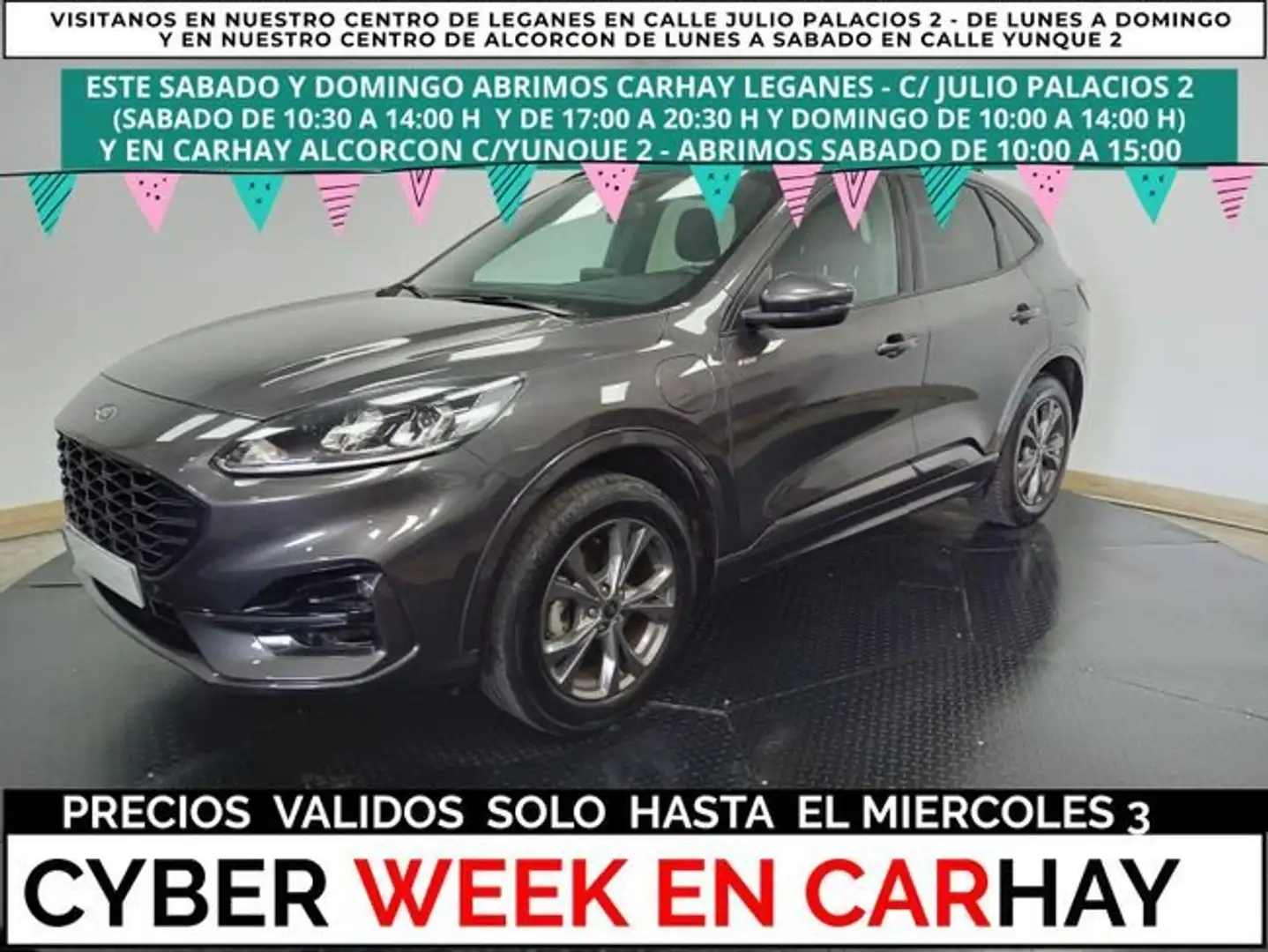 Ford Kuga ST-LINE 2.5 DUR.PHEV 225 Grigio - 1