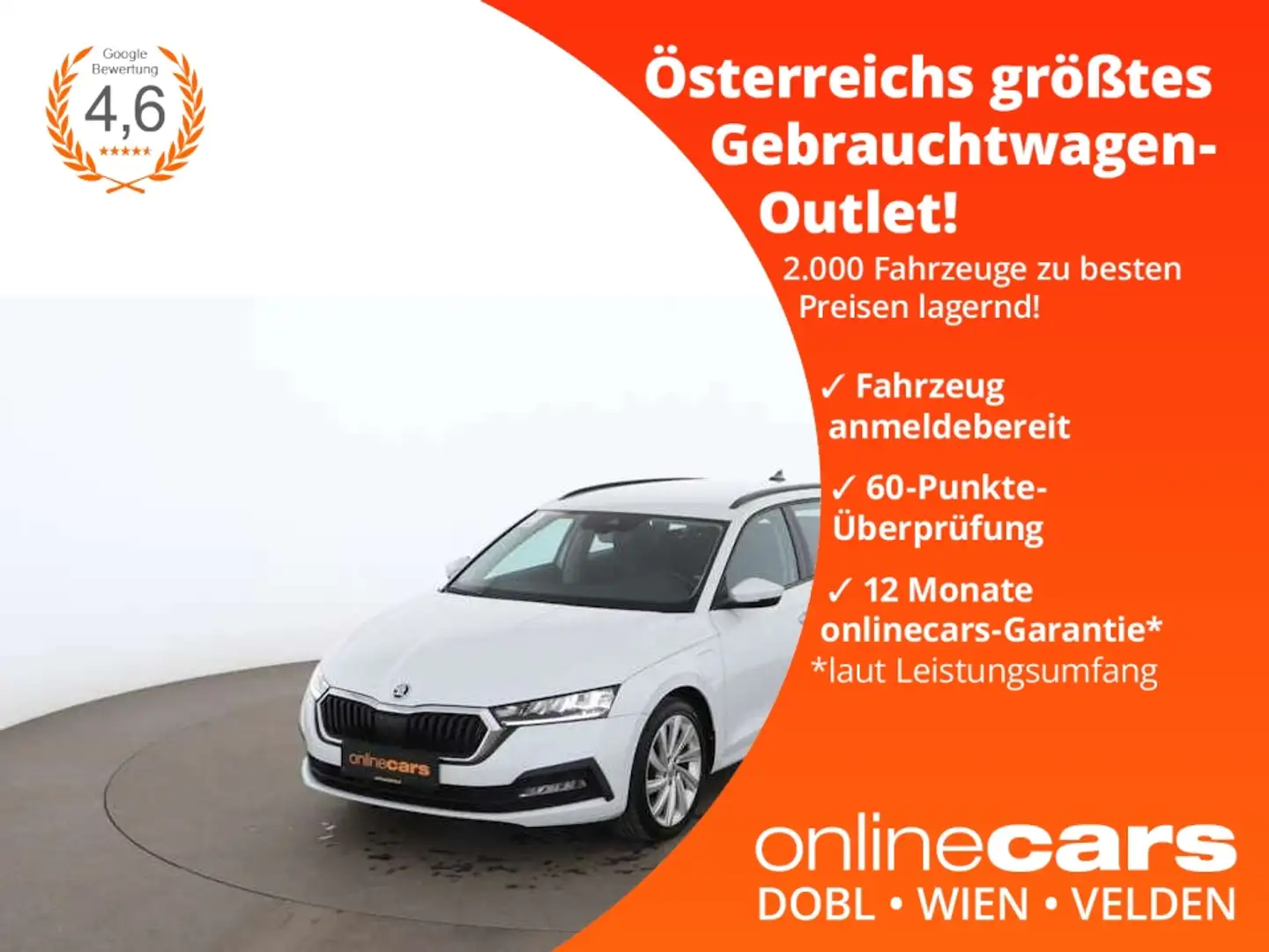 Skoda Octavia Combi 1.4 TSI Ambition iV Aut LED TEMP Weiß - 1