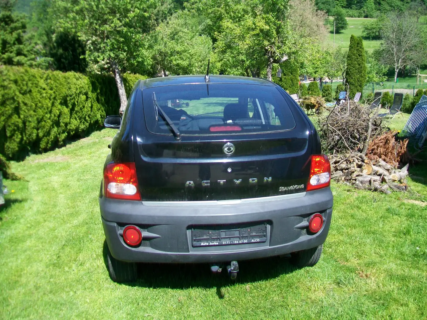 SsangYong Actyon NEUE TÜV * 118997 KM * AHK*KLIMA* Černá - 2