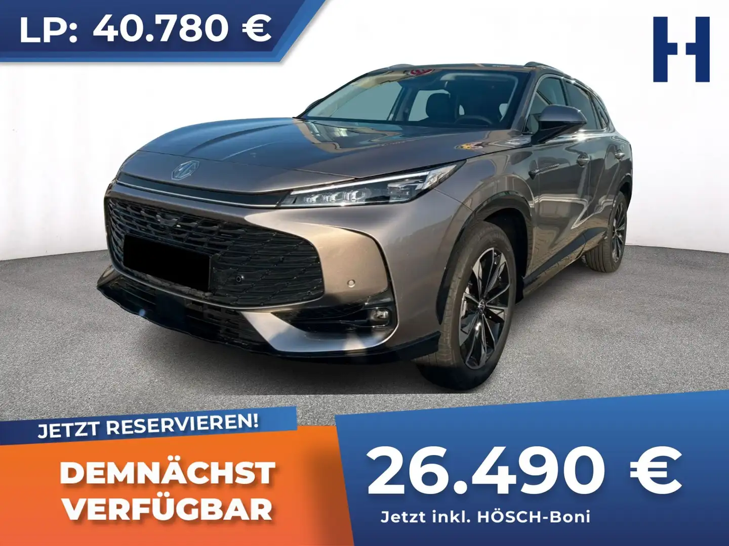 MG HS PHEV Luxury LEDER 360° ASSISTENZ MEGADEAL -35% Silber - 1