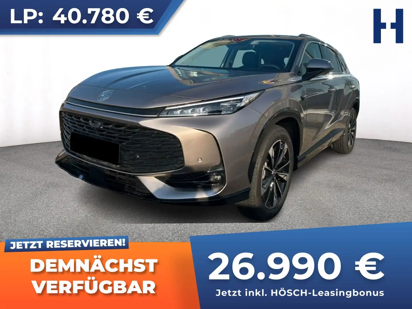 MG HS PHEV Luxury LEDER 360° ASSISTENZ MEGADEAL -34% Silber - 1