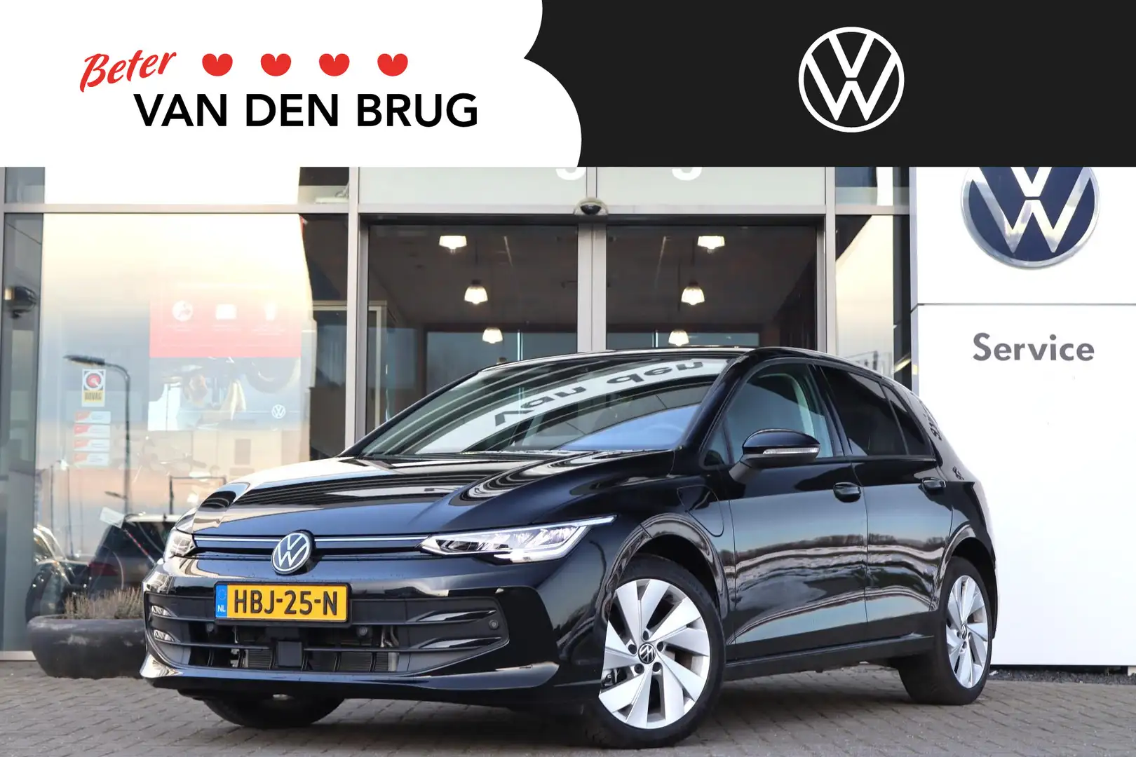 Volkswagen Golf 1.5 204 pk DSG eHybrid Life Edition | Navigatie vi Zwart - 1