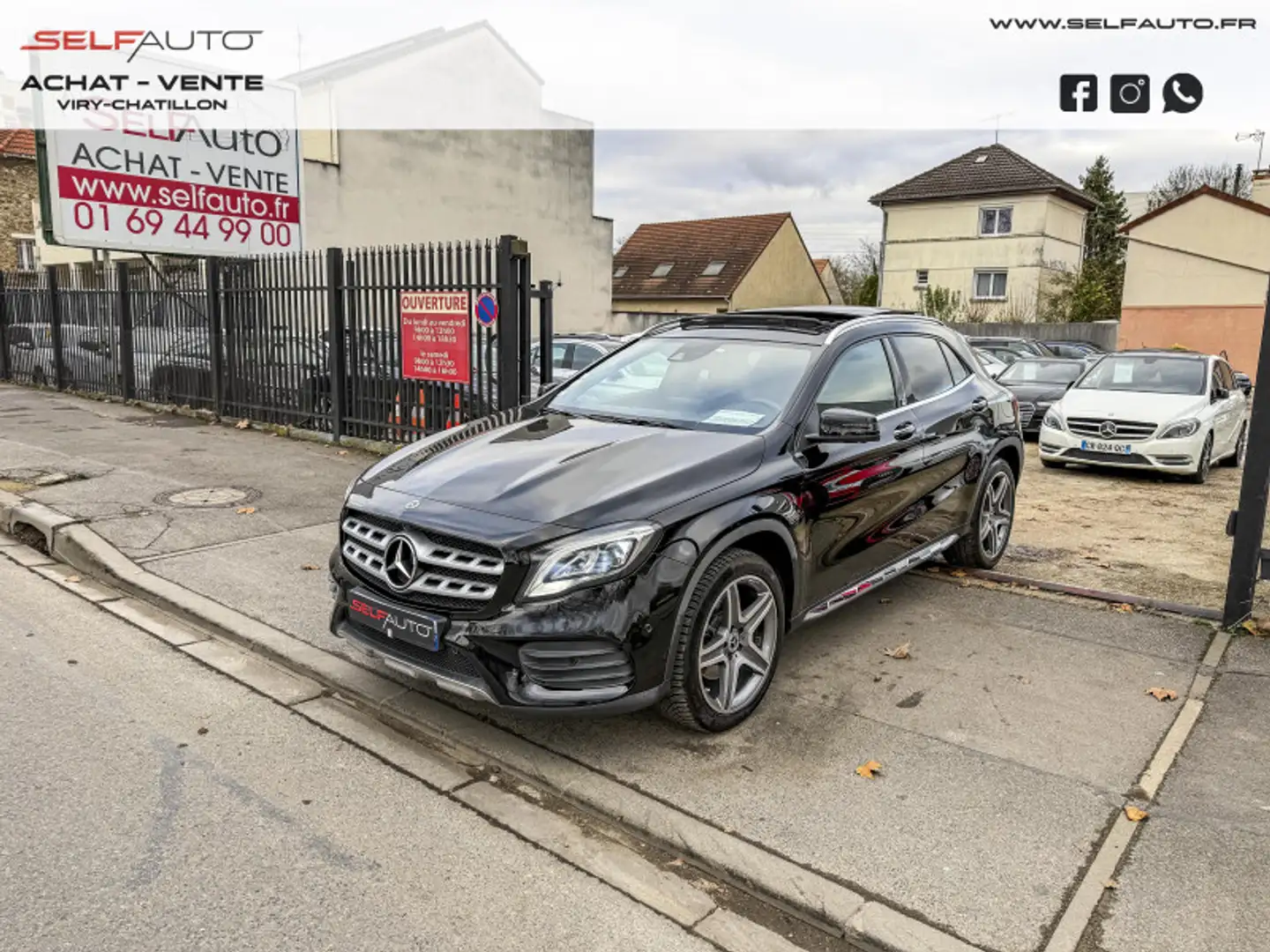 Mercedes-Benz GLA 220 220 D 170CH FASCINATION 7G-DCT EURO6C Чорний - 1