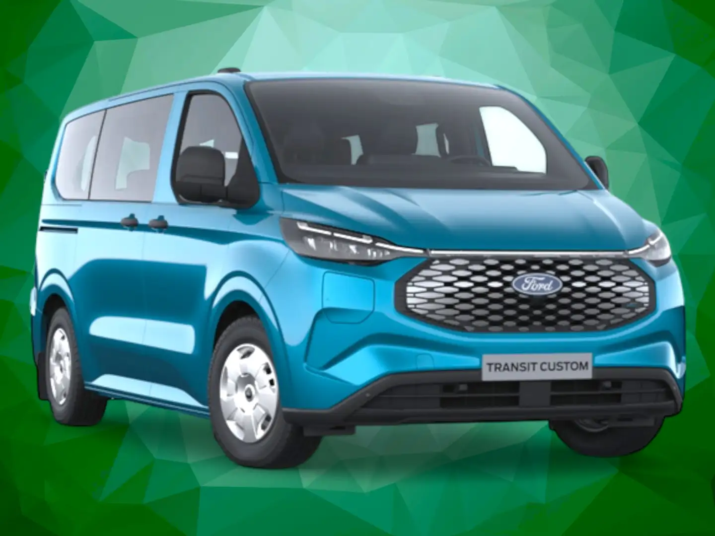 Ford Transit Custom Kombi L1 TREND ELEKTRO | LED | KLIMA | DAB | CAM Albastru - 2