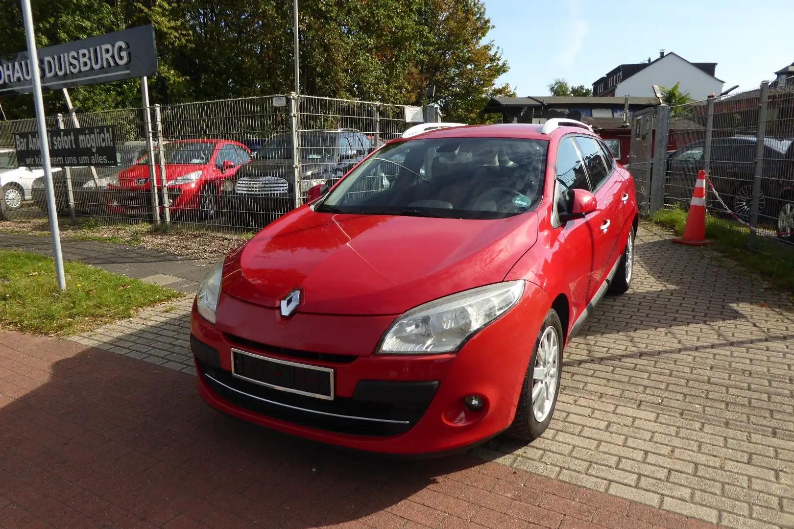 Renault Megane III Grandtour Luxe/ Klima/ Teilleder/TOP! Rouge - 1