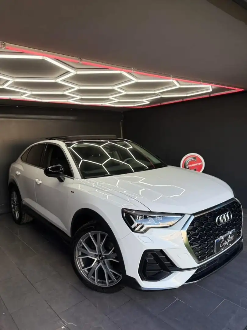 Audi Q3 Sportback 35 2.0 tdi S line edition s-tronic full Bianco - 1