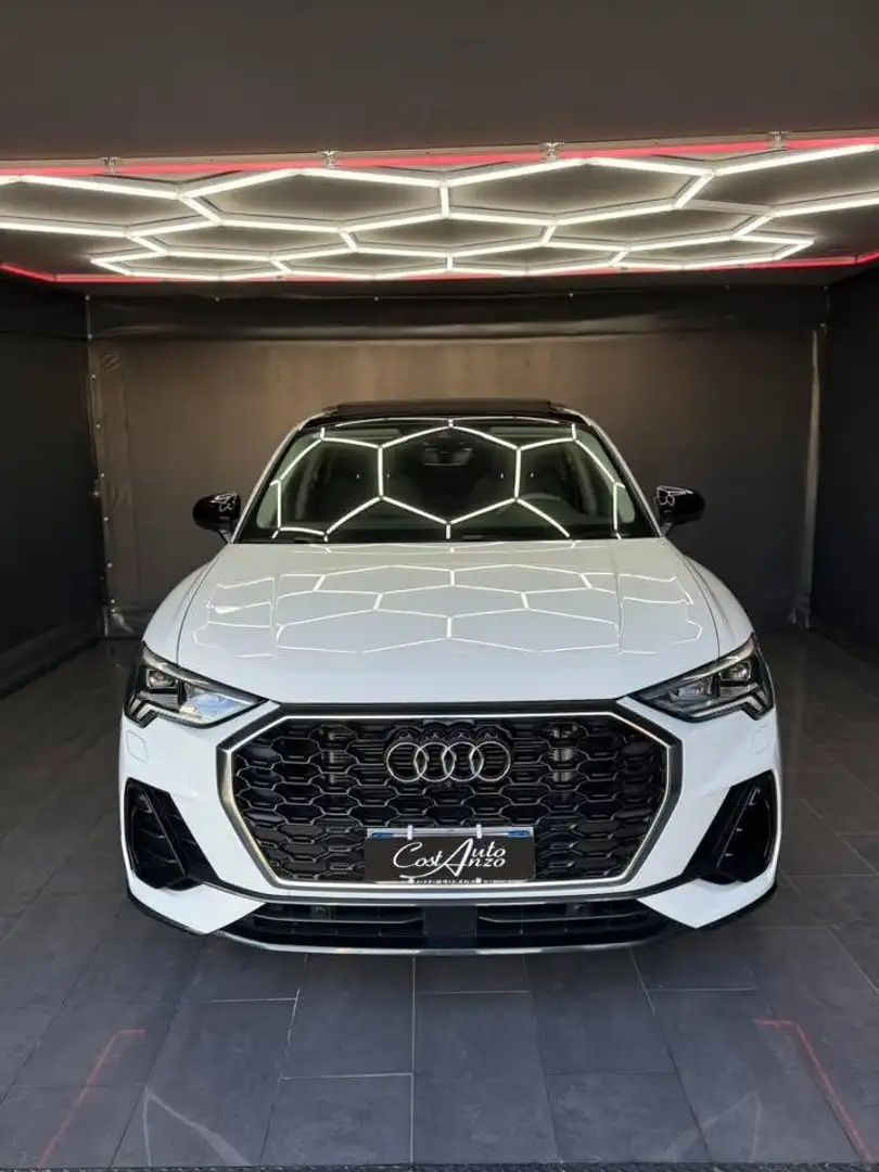 Audi Q3 Sportback 35 2.0 tdi S line edition s-tronic full Bianco - 2