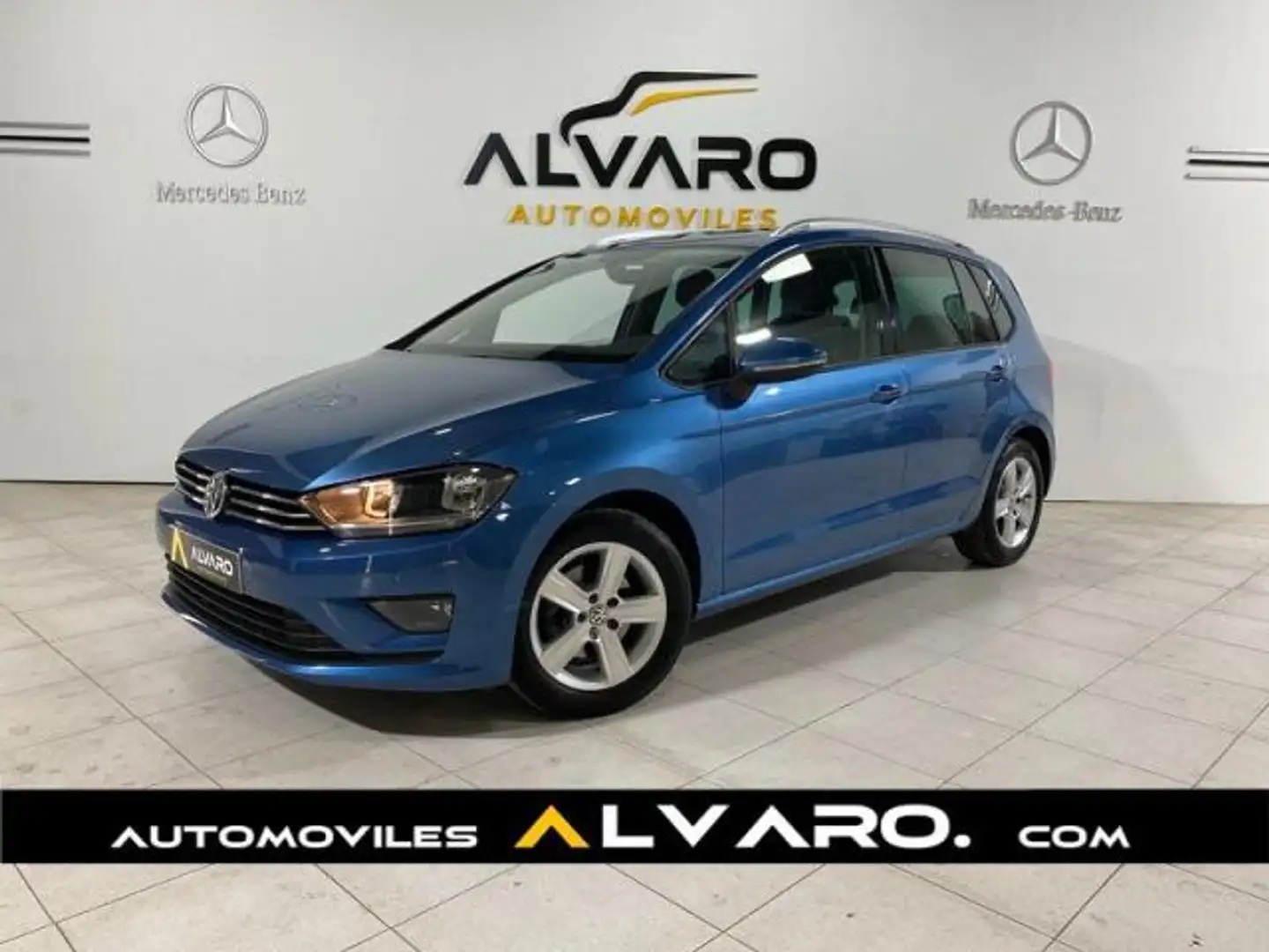 Volkswagen Golf Sportsvan Blau - 1